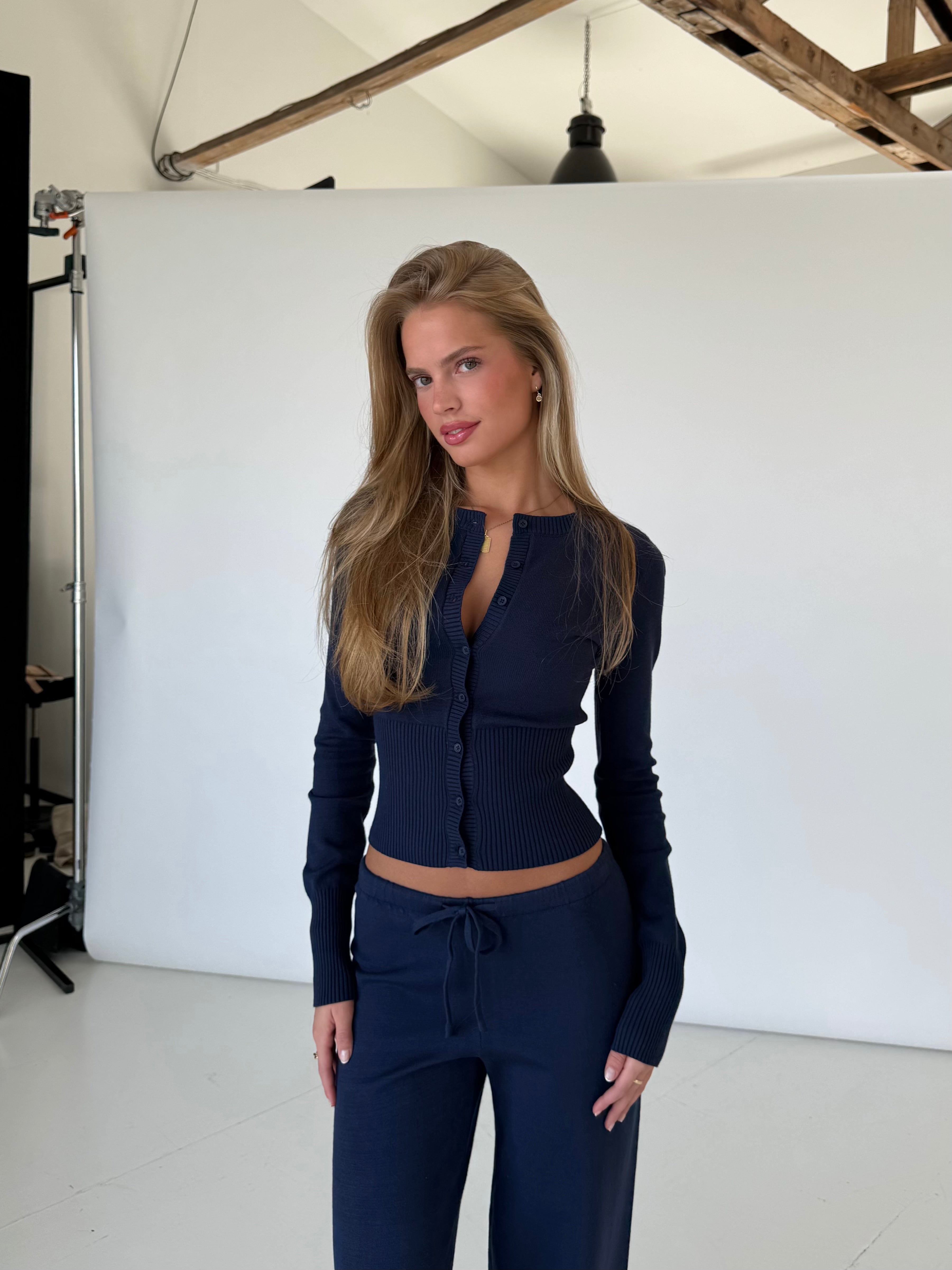 HAILEY | Wygodny dzianinowy komplet