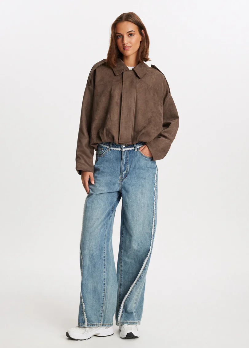 SENNA | Kurtka zamszowa