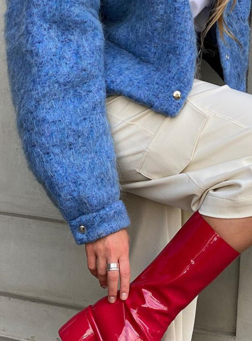 LAUREL - Kurtka zapinana na zatrzaski 