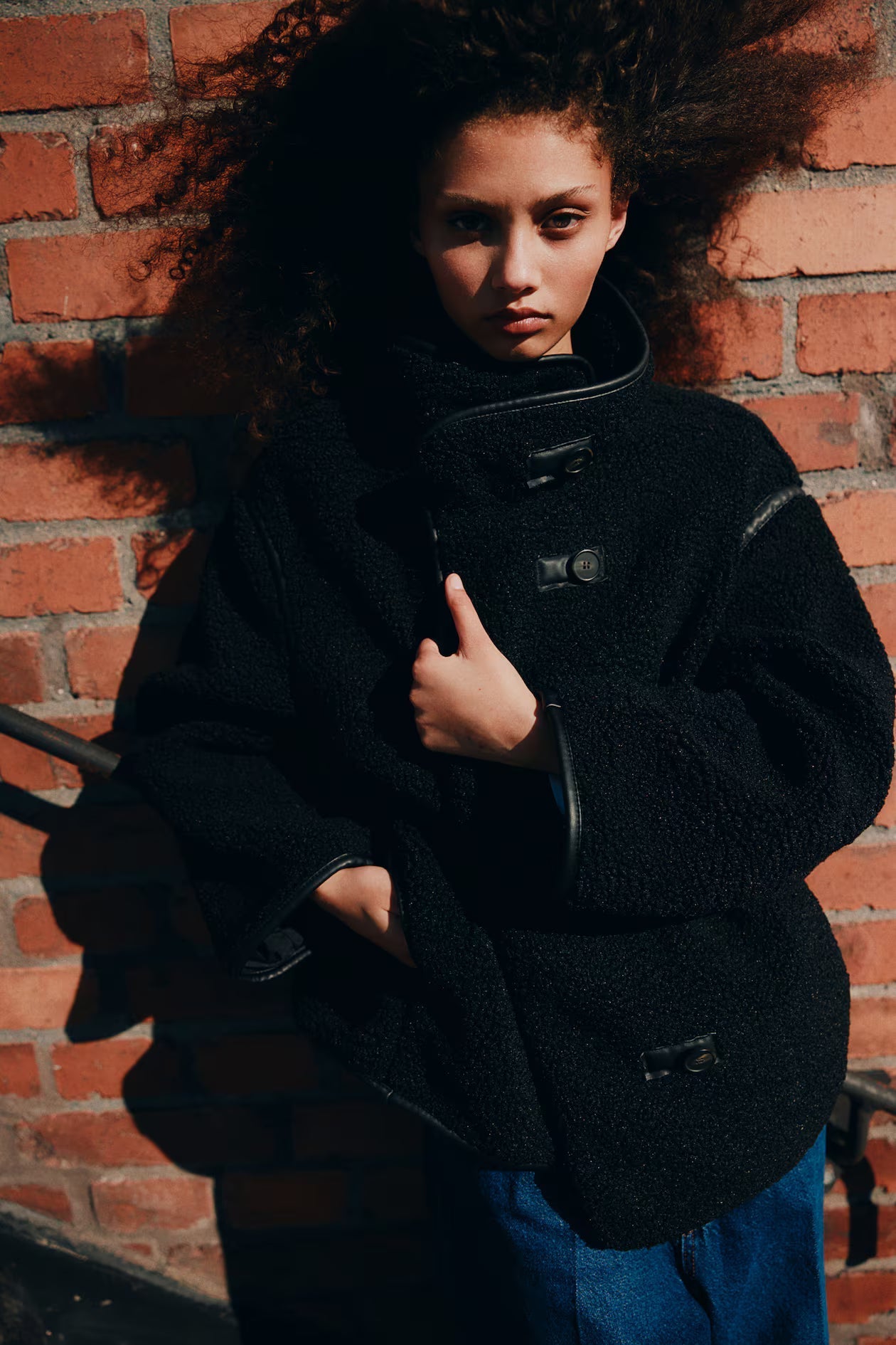 Laxe | Kurtka Premium Teddy – Luźny krój