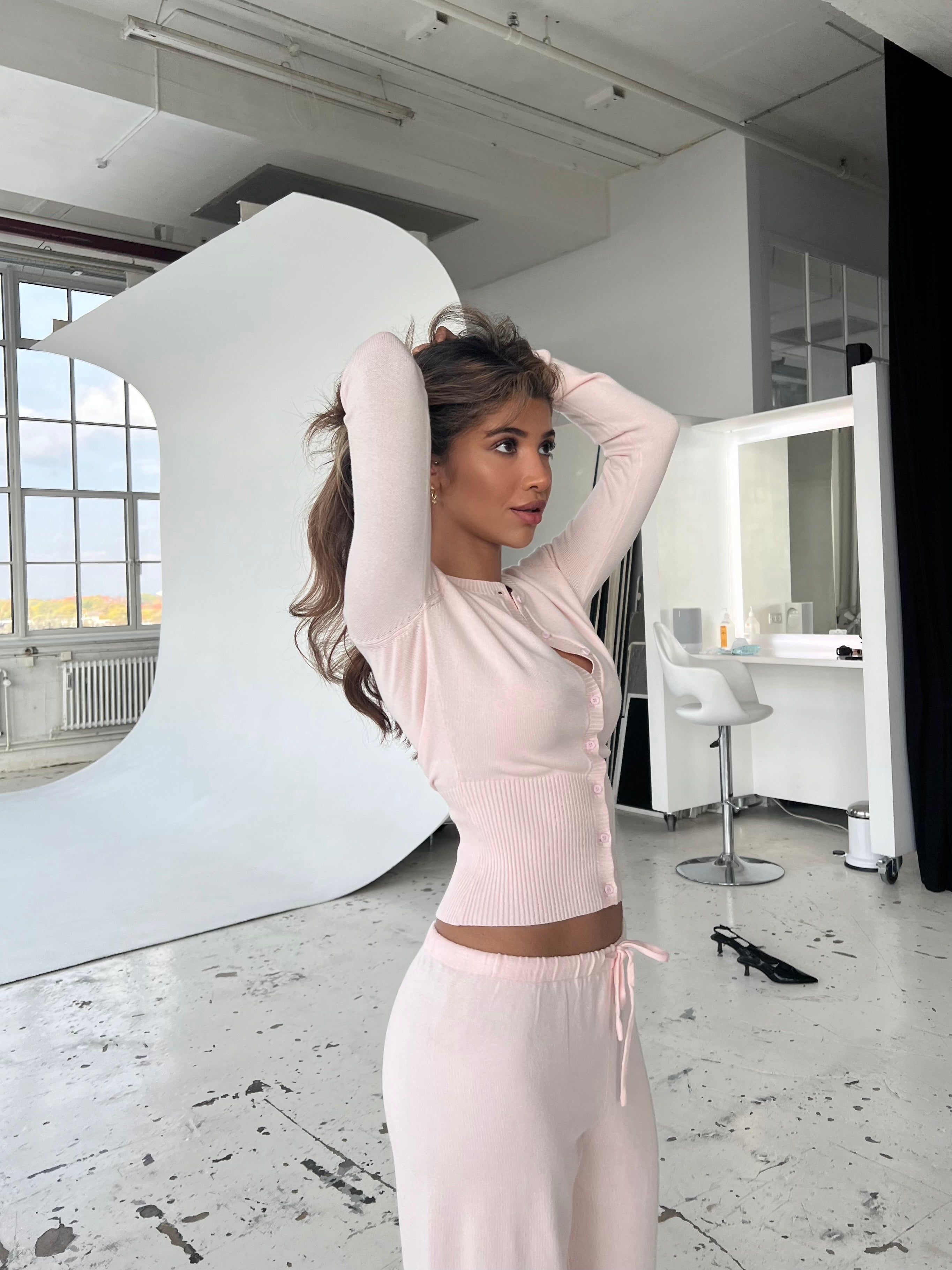 HAILEY | Wygodny dzianinowy komplet