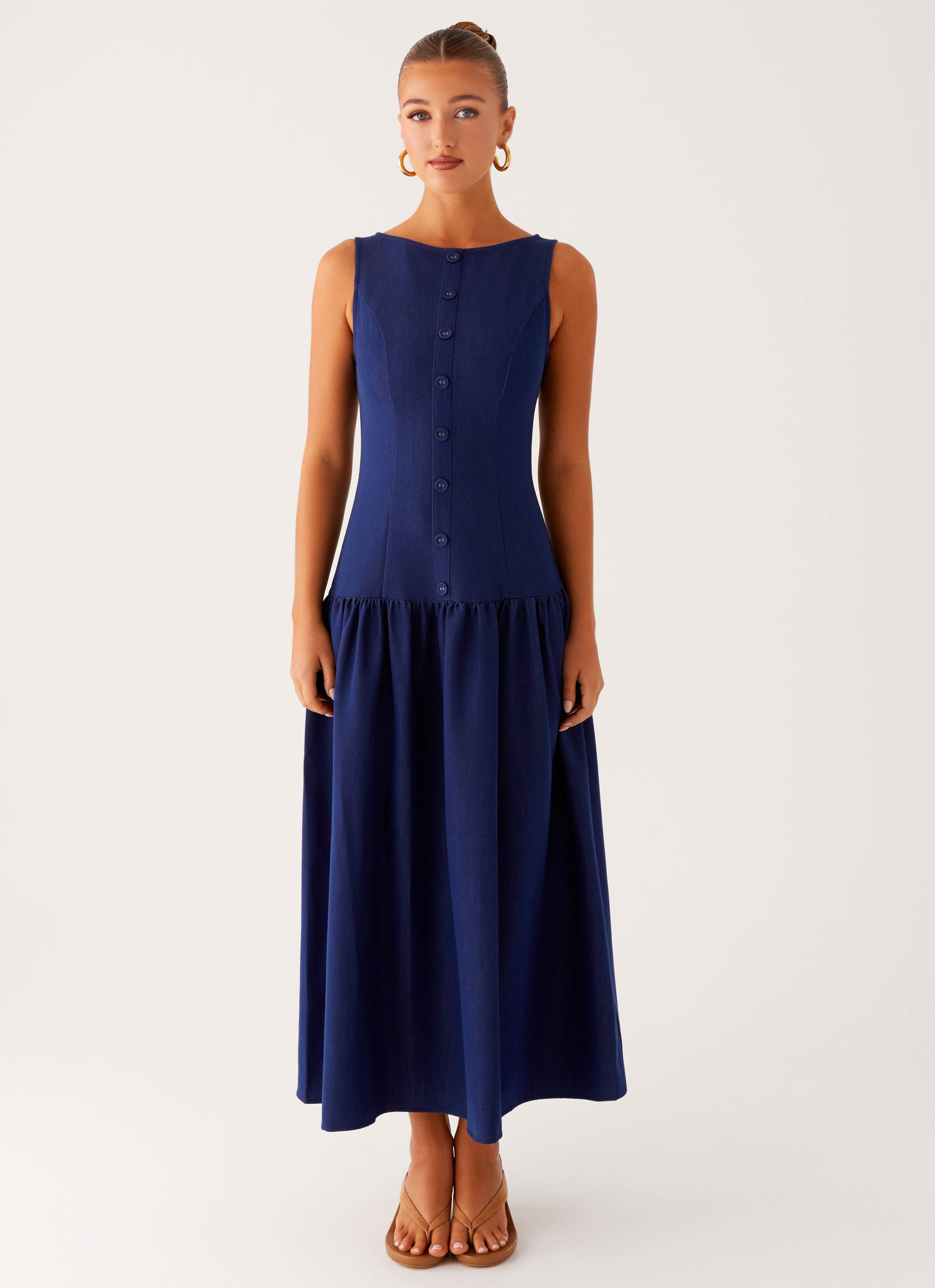 Hayes - Denim Maxi Jurk