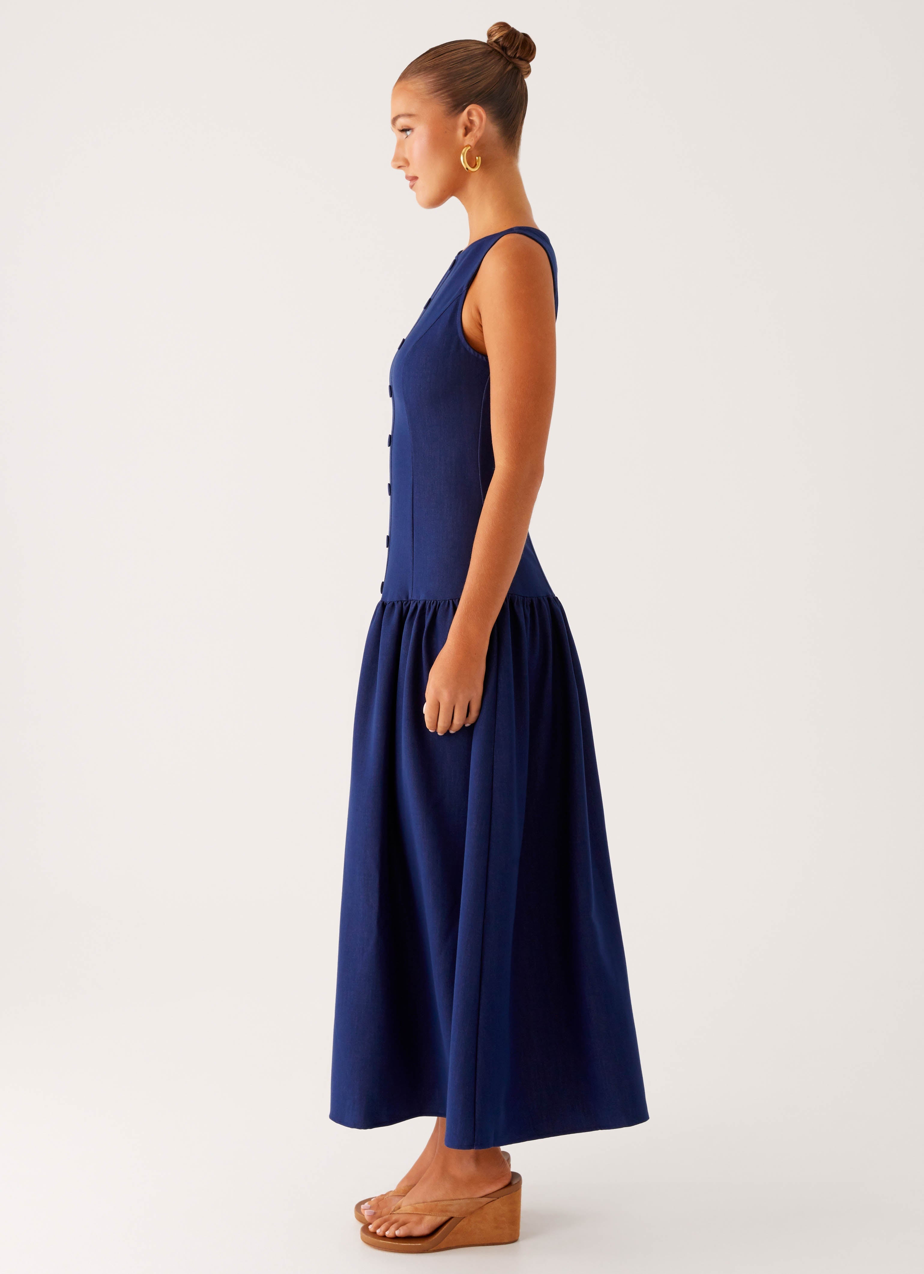 Hayes - Denim Maxi Jurk