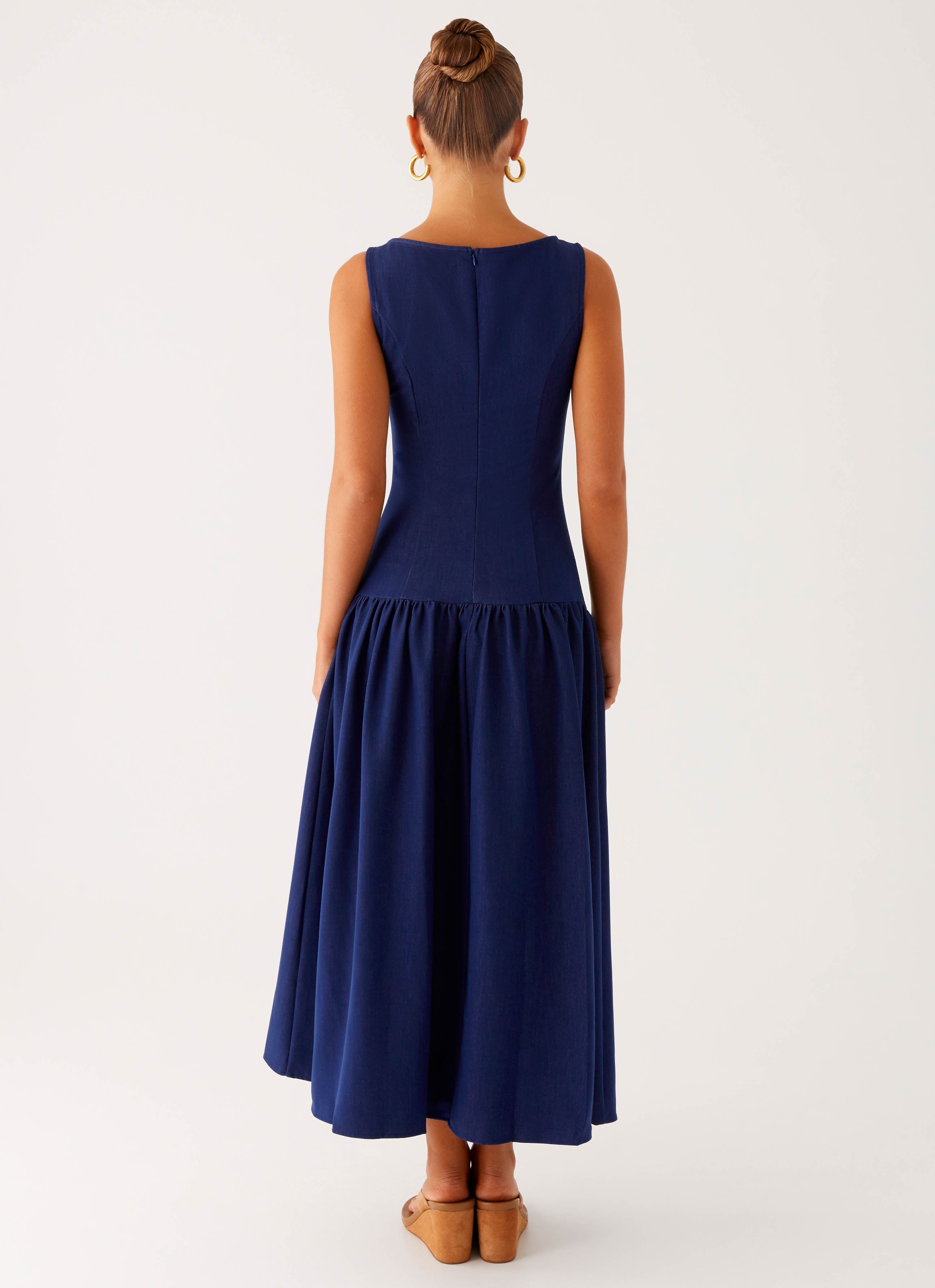 Hayes - Denim Maxi Jurk