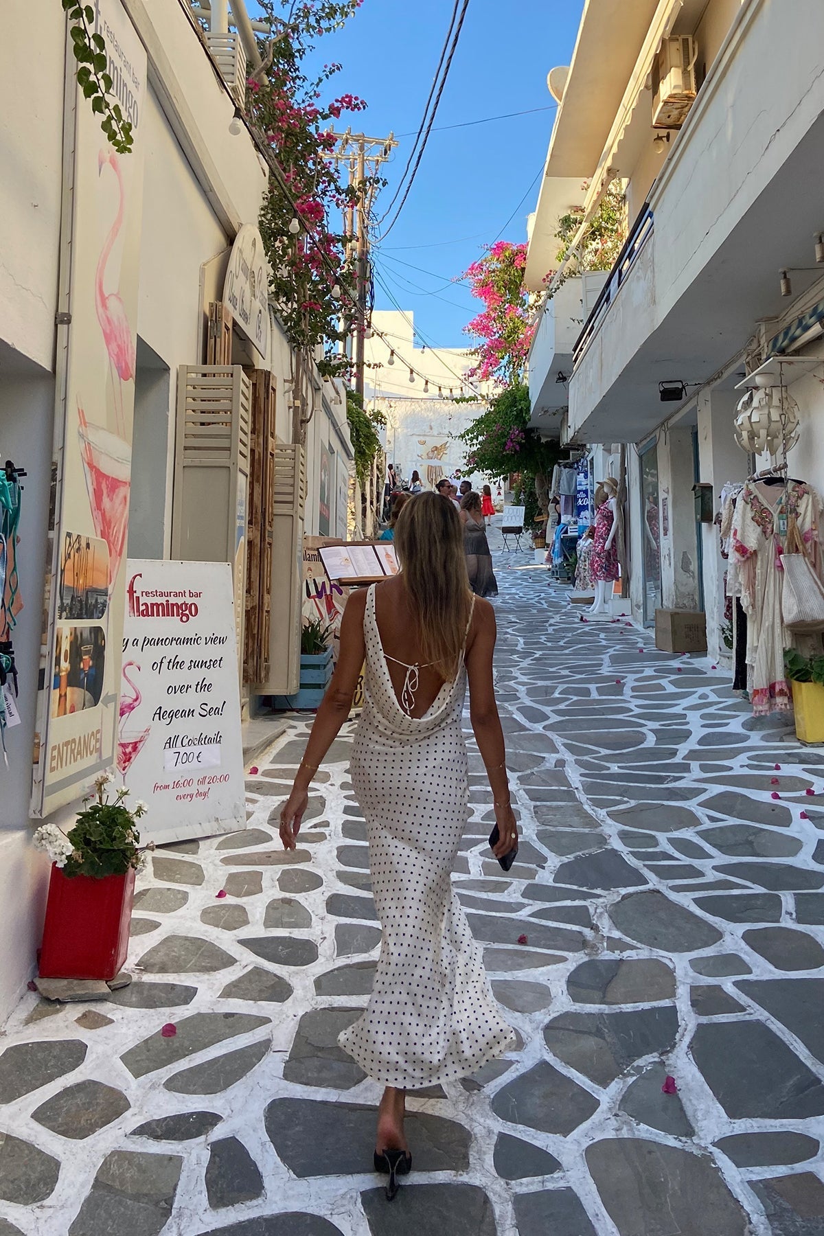 Moment w kropki Polka Dot - Maxi Jurk