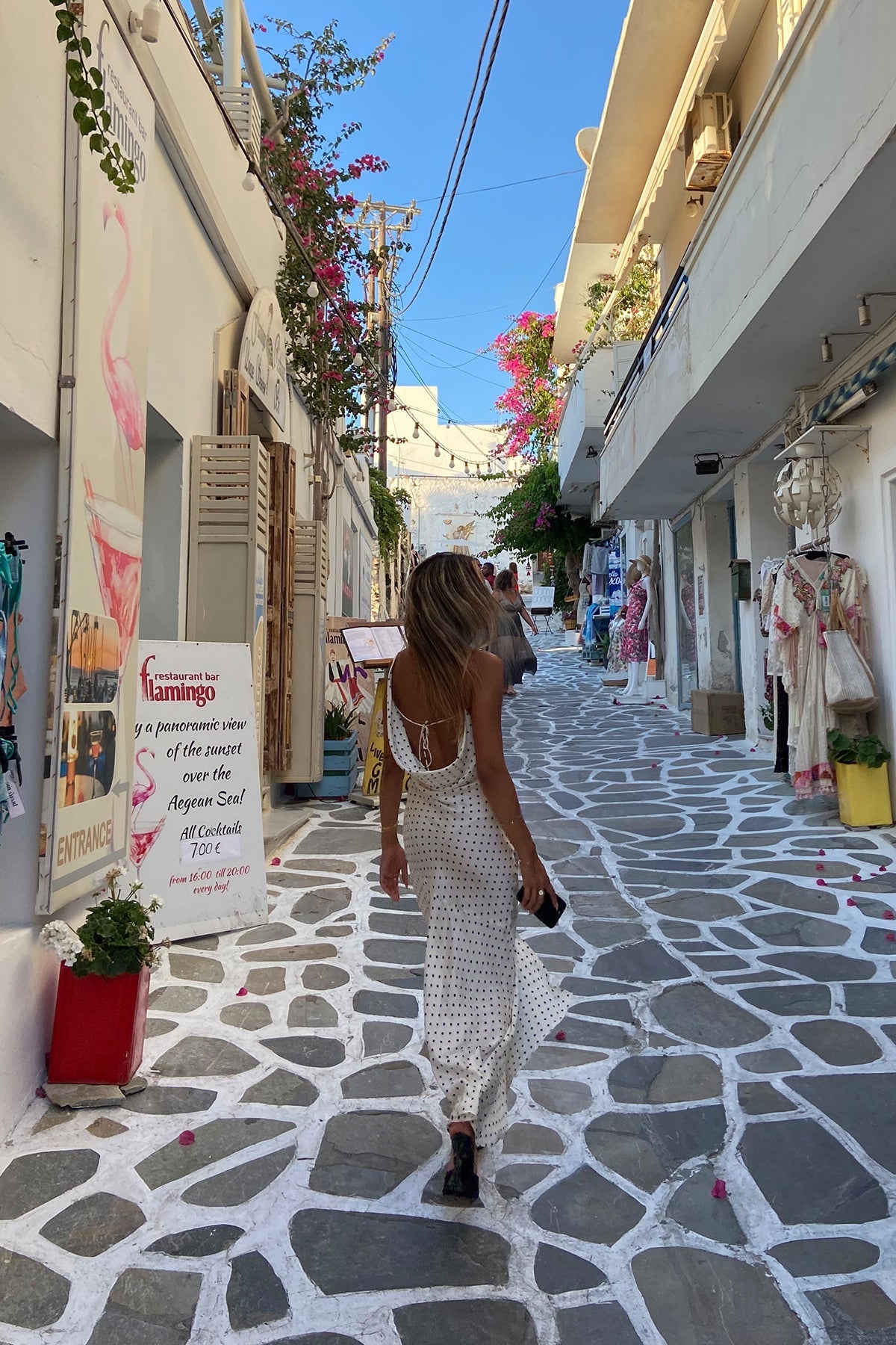 Moment w kropki Polka Dot - Maxi Jurk