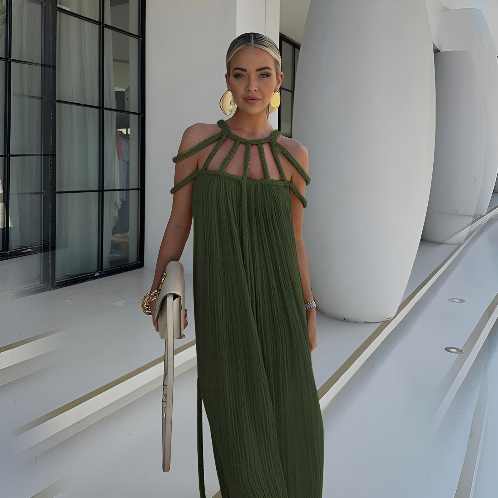 Tirantes Luna - Maxi Jurk