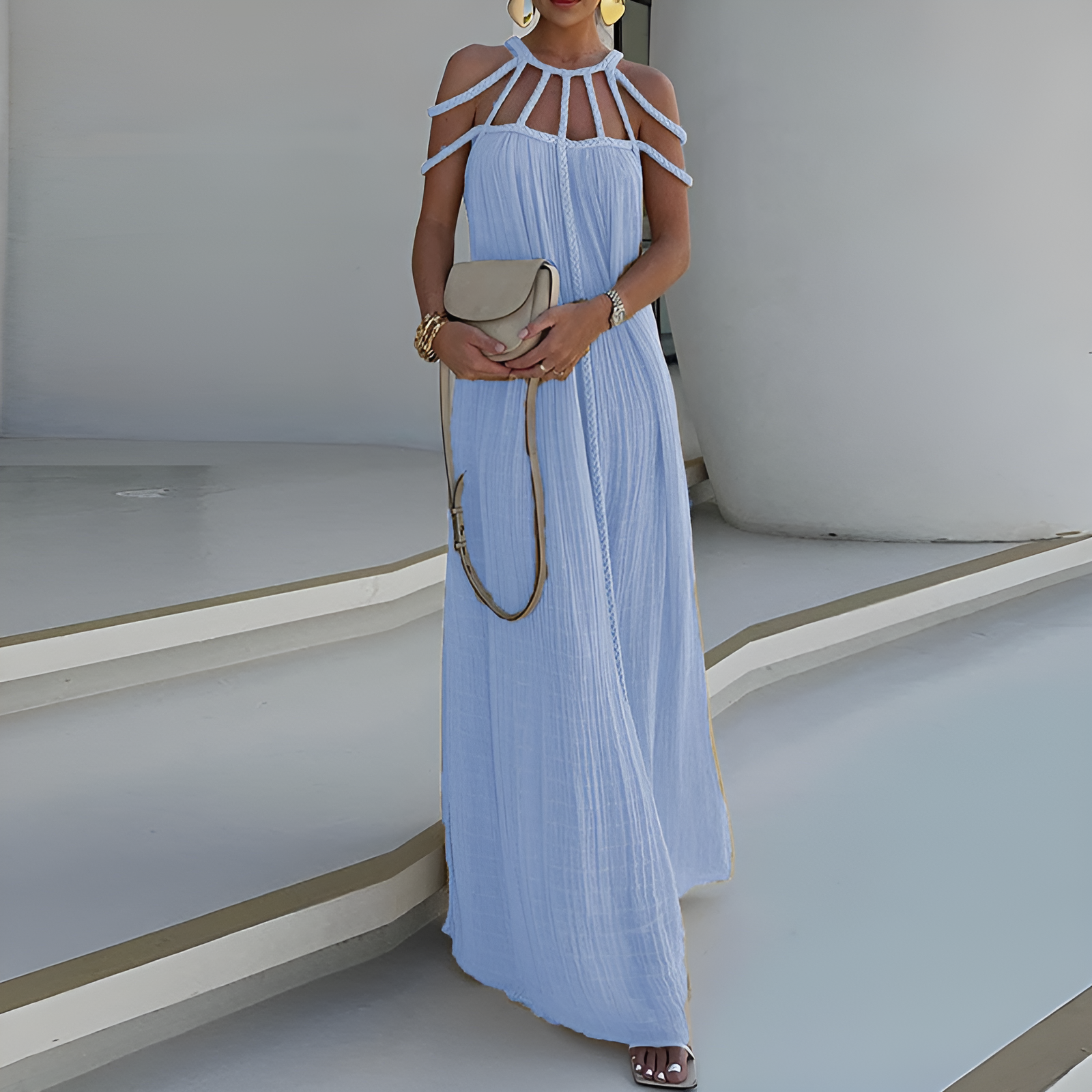 Tirantes Luna - Maxi Jurk