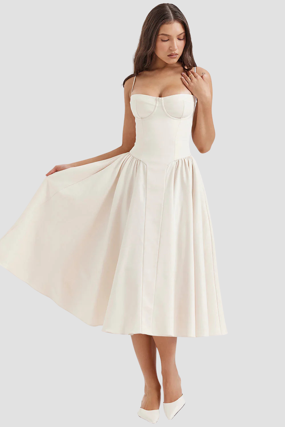 Gorset Detail zomer jurk 