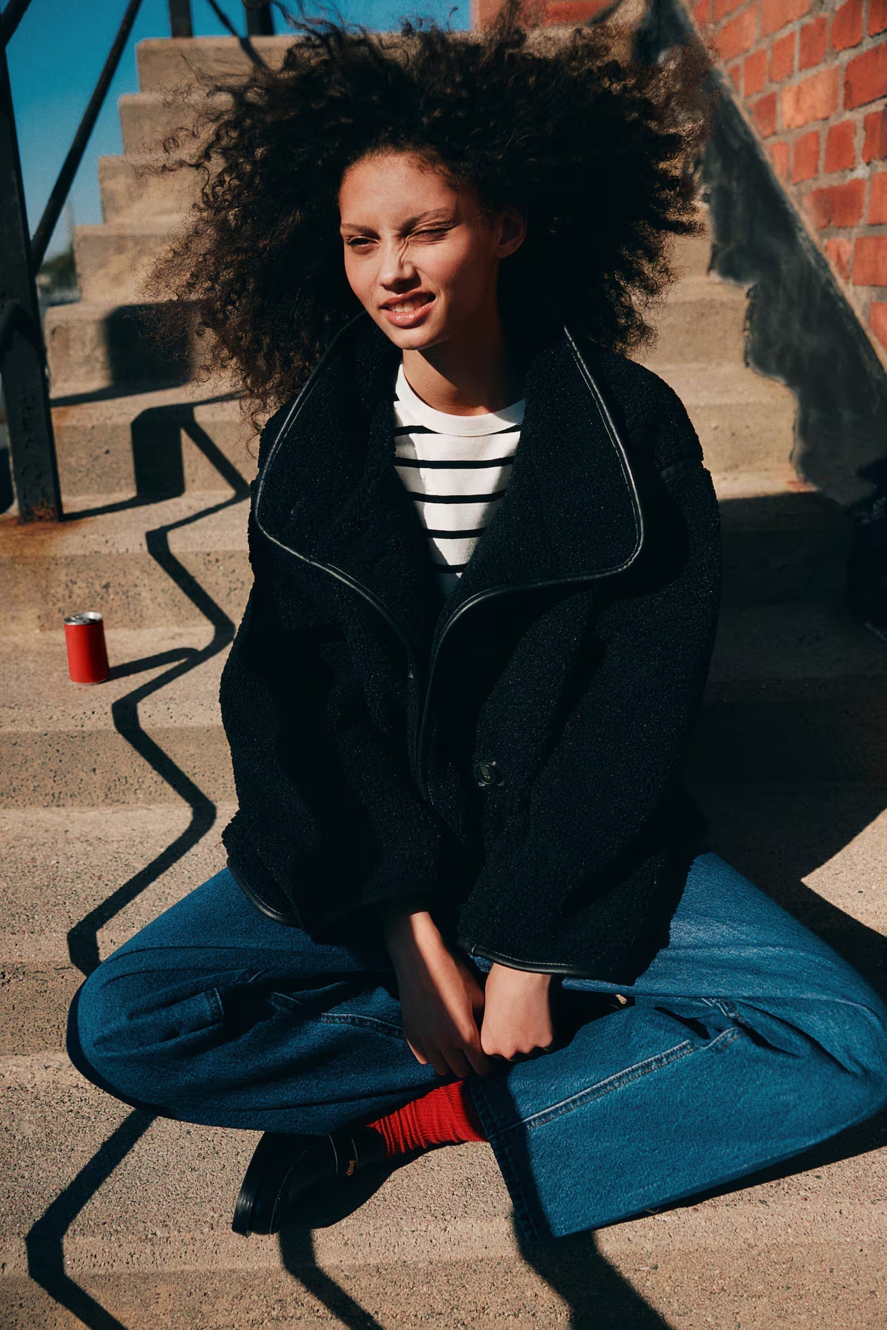 Laxe | Kurtka Premium Teddy – Luźny krój