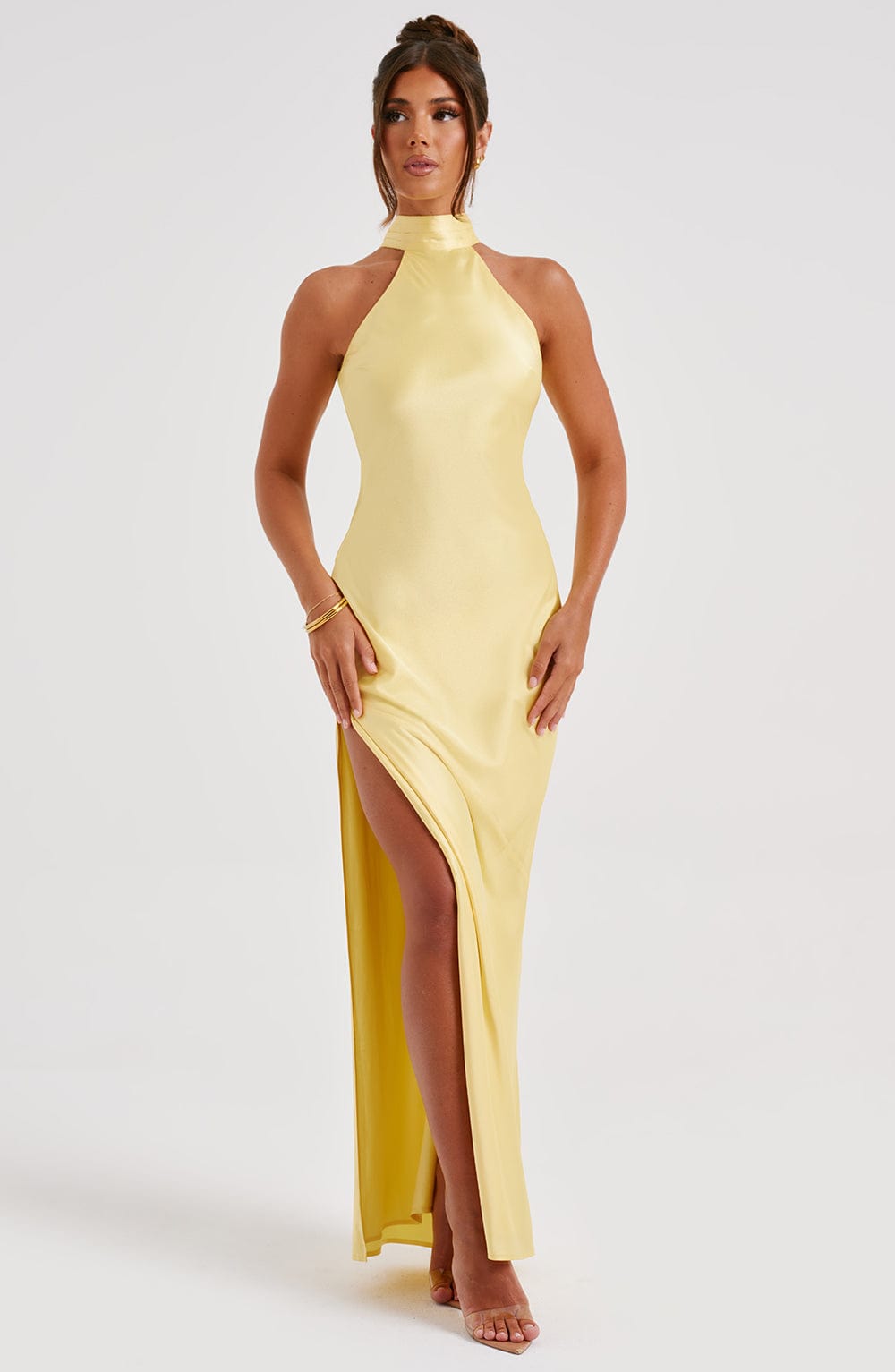 Etta Maxi Jurk - Lemon