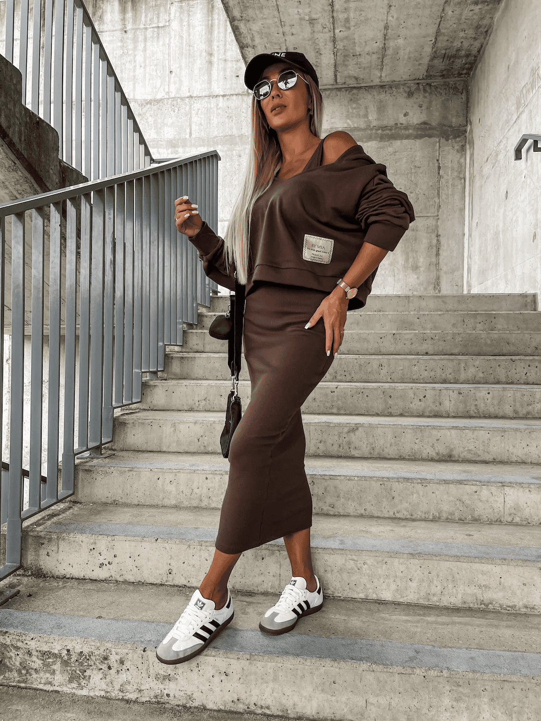 LoungeFit – Stijlvolle lounge jurk i bluza 
