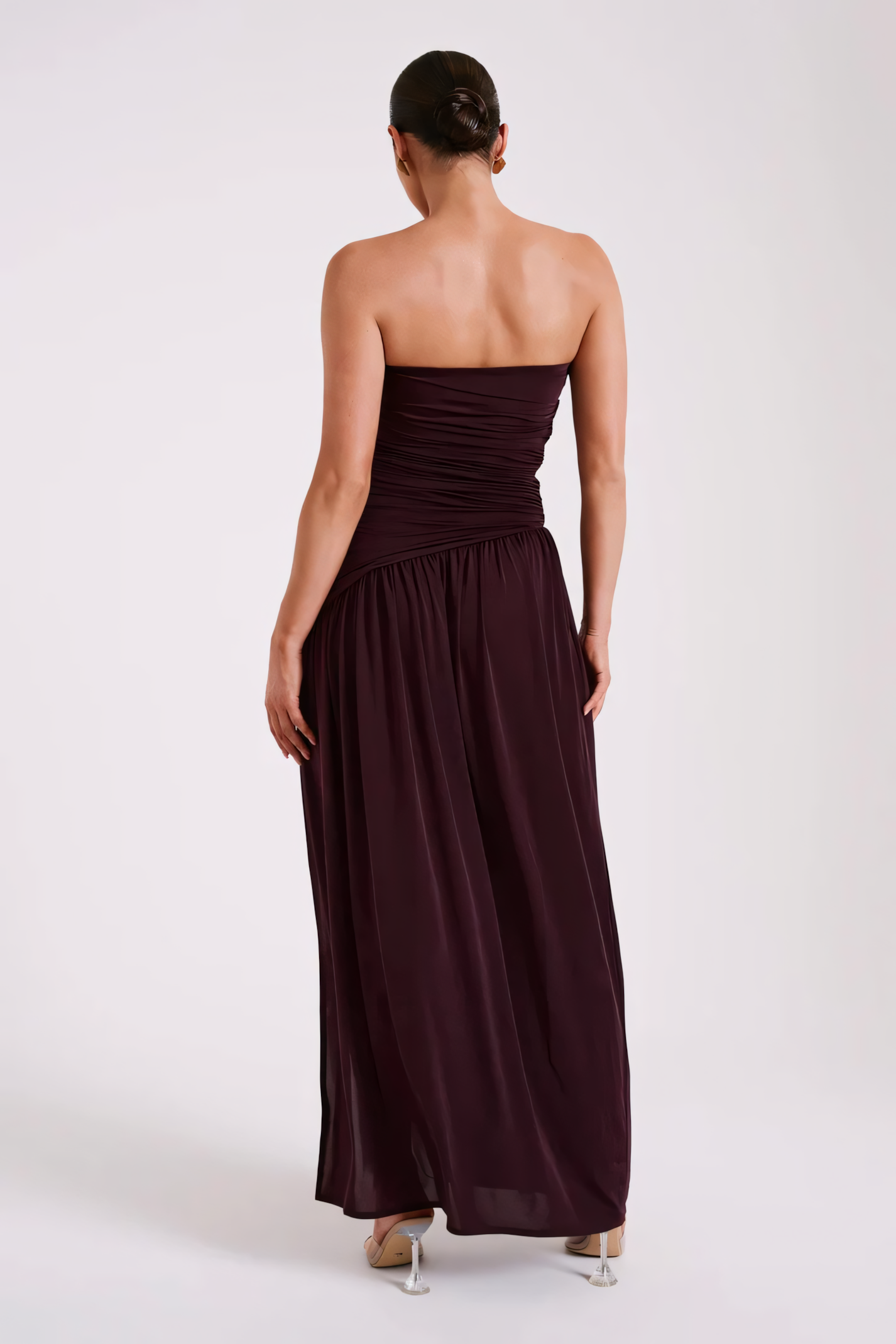 Mystic Maroon - Maxi Jurk