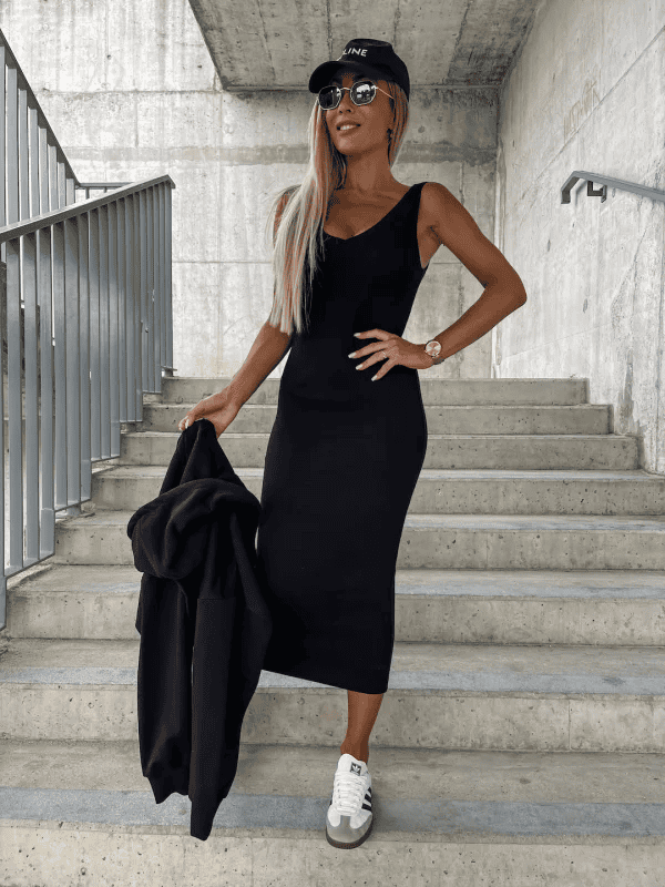 LoungeFit – Stijlvolle lounge jurk i bluza 